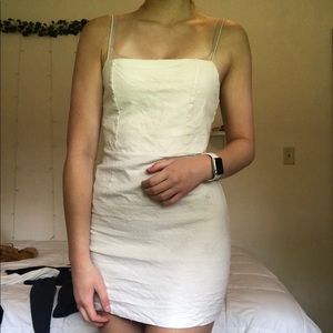 Pacsun/Lottie Moss Cream Dress